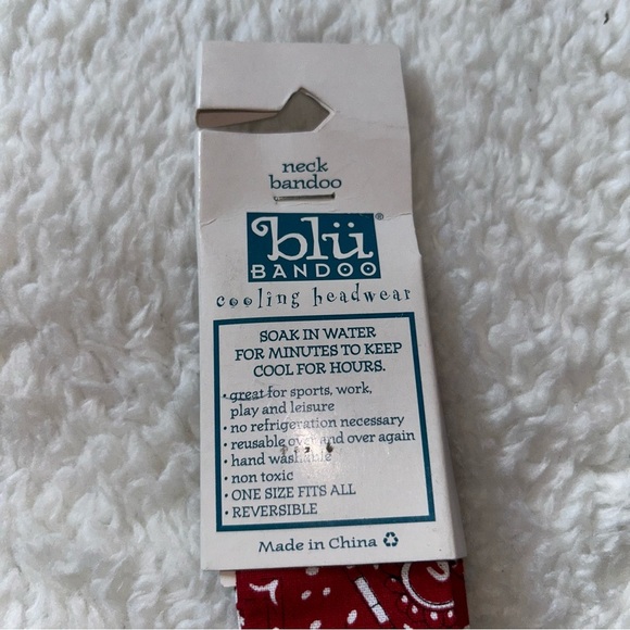 Blü Bandoo Neck Bandoo Cooling Headwear NEW - Picture 3 of 3